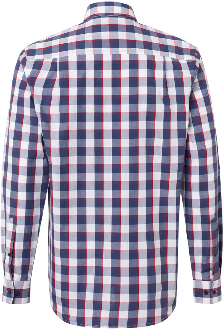 C.Centimo Classic Hemd 1/1 rot/weiß/grau karo